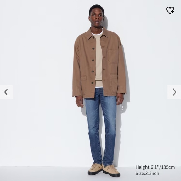 Men’s Uniqlo Tapered Cotton Jeans Size Small 27-30” Length 30” - Picture 11 of 12